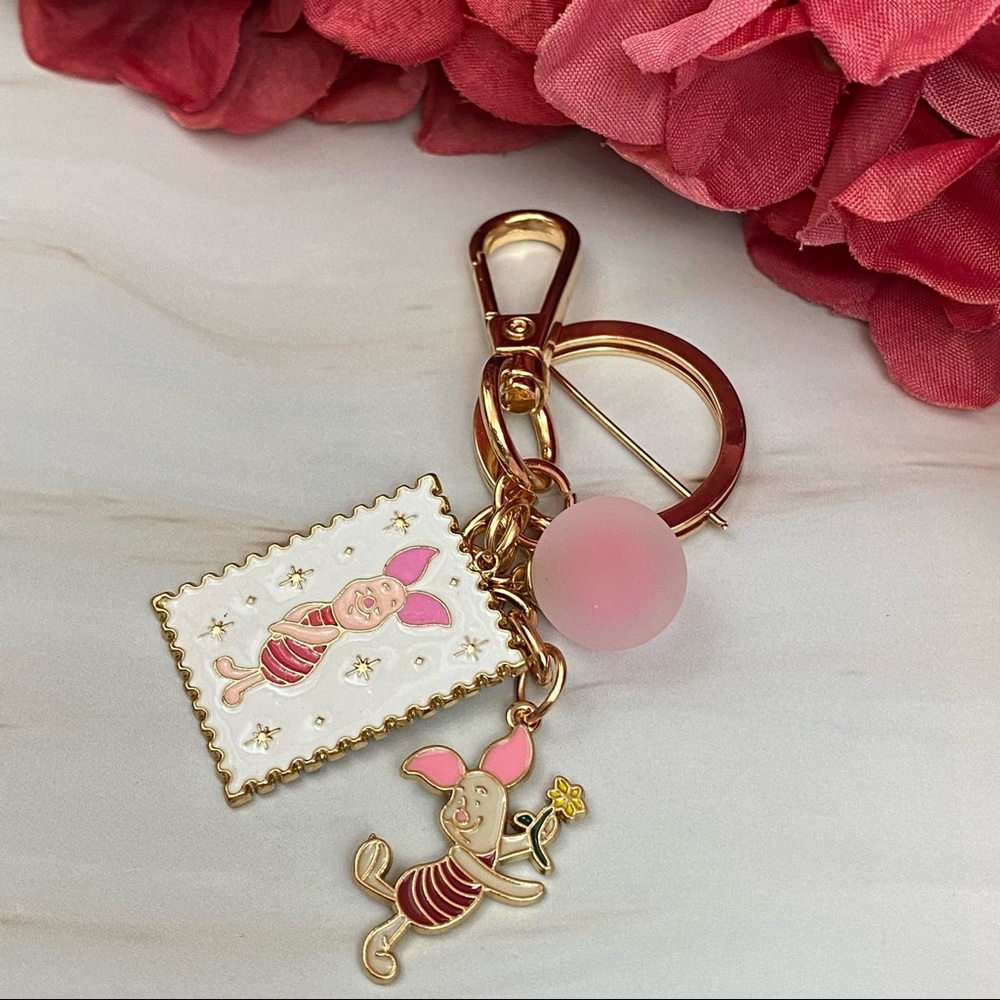 Winnie the Pooh and Piglet Keychain Charms - Picture 9 of 15
